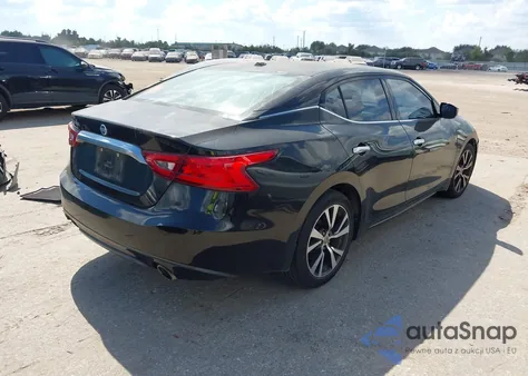 2016 Nissan Maxima 3.5 S z USA, uszkodzony, nr VIN 1N4AA6APXGC409301